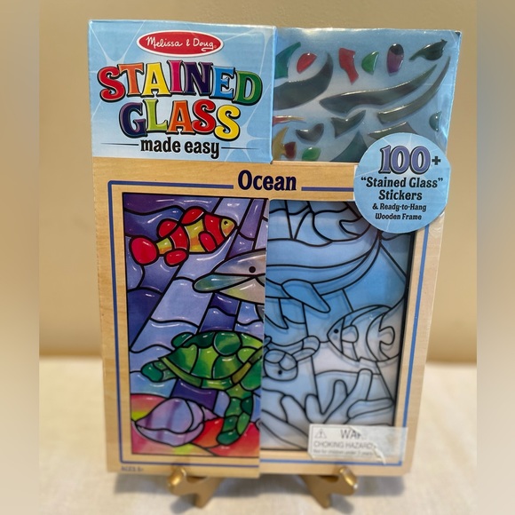 Melissa & Doug Toys Melissa Doug Press And Stick Stained Glass Arts